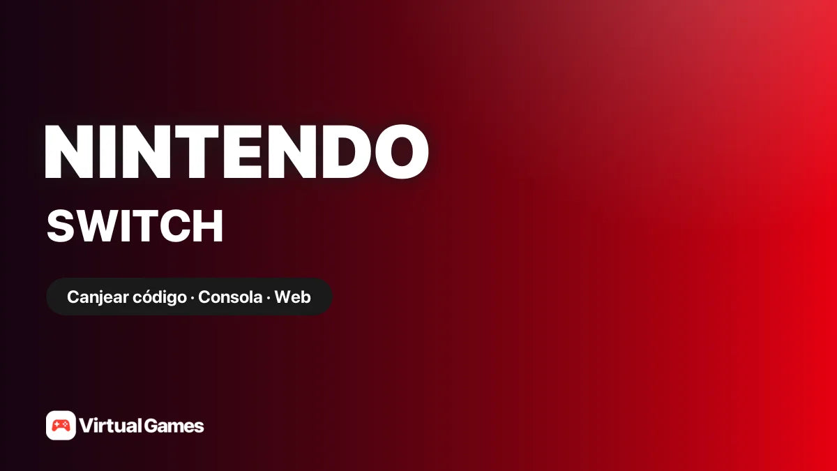 Cómo canjear un código en Nintendo Switch paso a paso