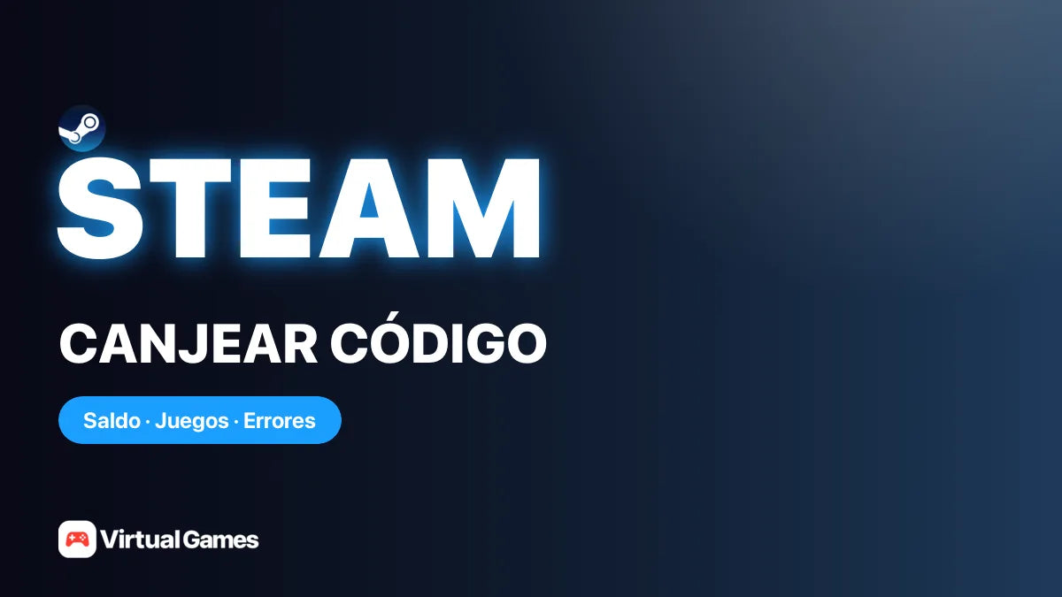 Cómo canjear un código en Steam paso a paso