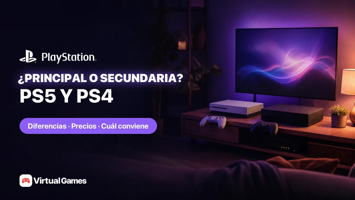 Cuenta principal y secundaria PS5 y PS4: diferencias y cuál conviene