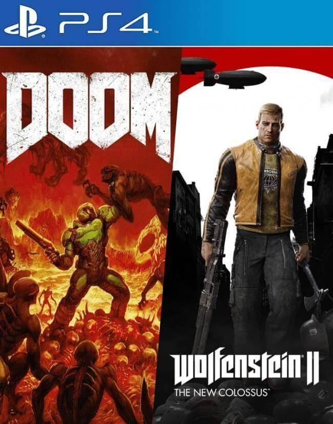 DOOM MAS WOLFENSTEIN II BUNDLE | Cuenta PlayStation