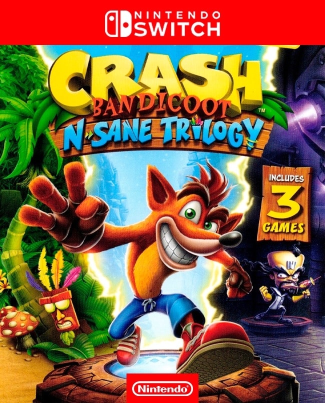 CRASH BANDICOOT N SANE TRILOGY | Cuenta Nintendo Switch