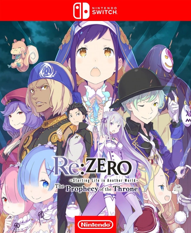 REZERO STARTING LIFE IN ANOTHER WORLD THE PROPHECY OF THE THRONE | Cuenta Nintendo Switch