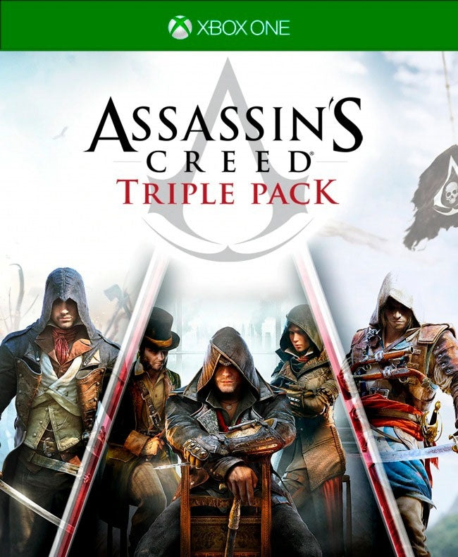 PACK TRIPLE ASSASSINS CREED BLACK FLAG MAS UNITY MAS SYNDICATE | Cuenta Xbox