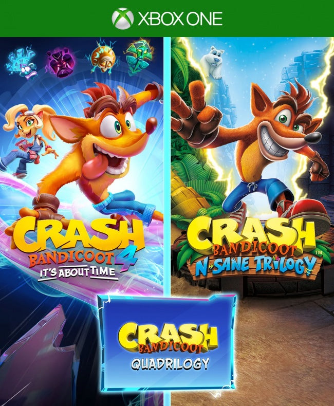 CRASH BANDICOOT QUADRILOGY BUNDLE | Cuenta Xbox