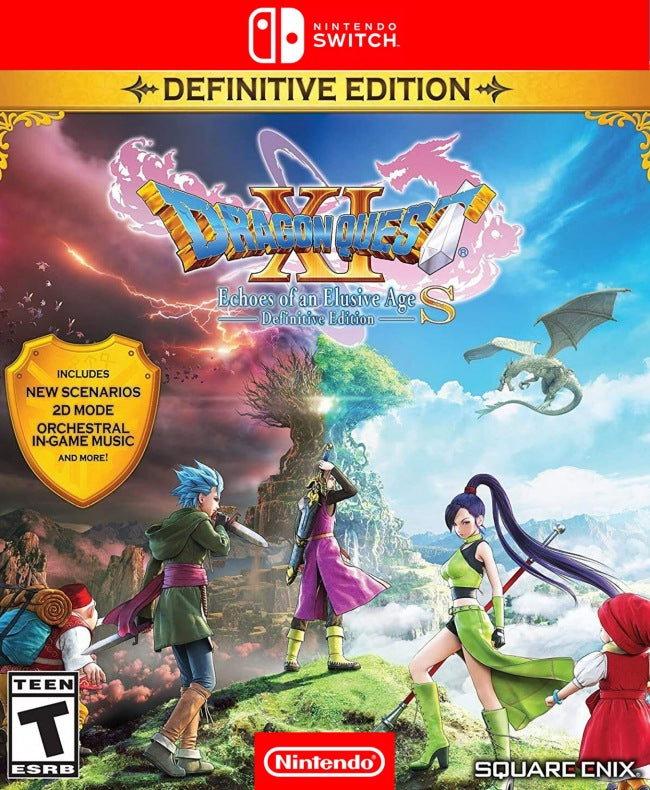 🐉 DRAGON QUEST XI S: ECHOES OF AN ELUSIVE AGE | DEFINITIVE EDITION ✨ | 🎮 | Cuenta Nintendo Switch