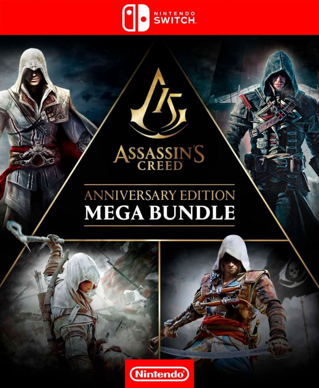 ASSASSINS CREED ANNIVERSARY EDITION MEGA BUNDLE | Cuenta Nintendo Switch
