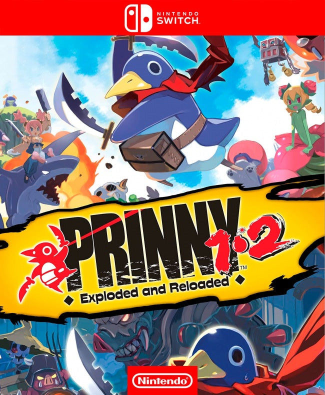 PRINNY 1 AND 2 EXPLODED AND RELOADED BUNDLE | Cuenta Nintendo Switch