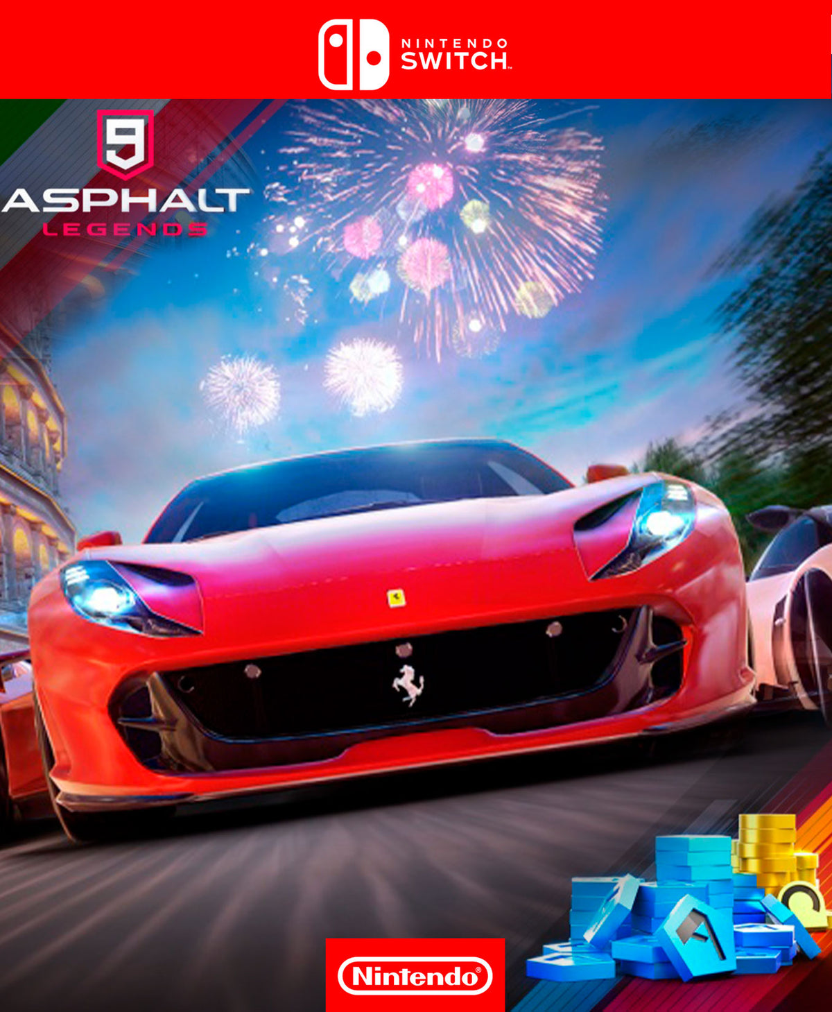 ASPHALT 9 LEGENDS ITALIAN BUNDLE | Cuenta Nintendo Switch