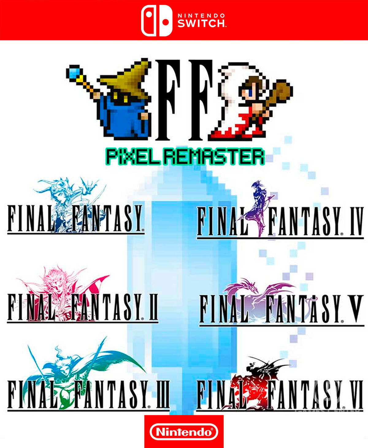 FINAL FANTASY I-VI BUNDLE | Cuenta Nintendo Switch