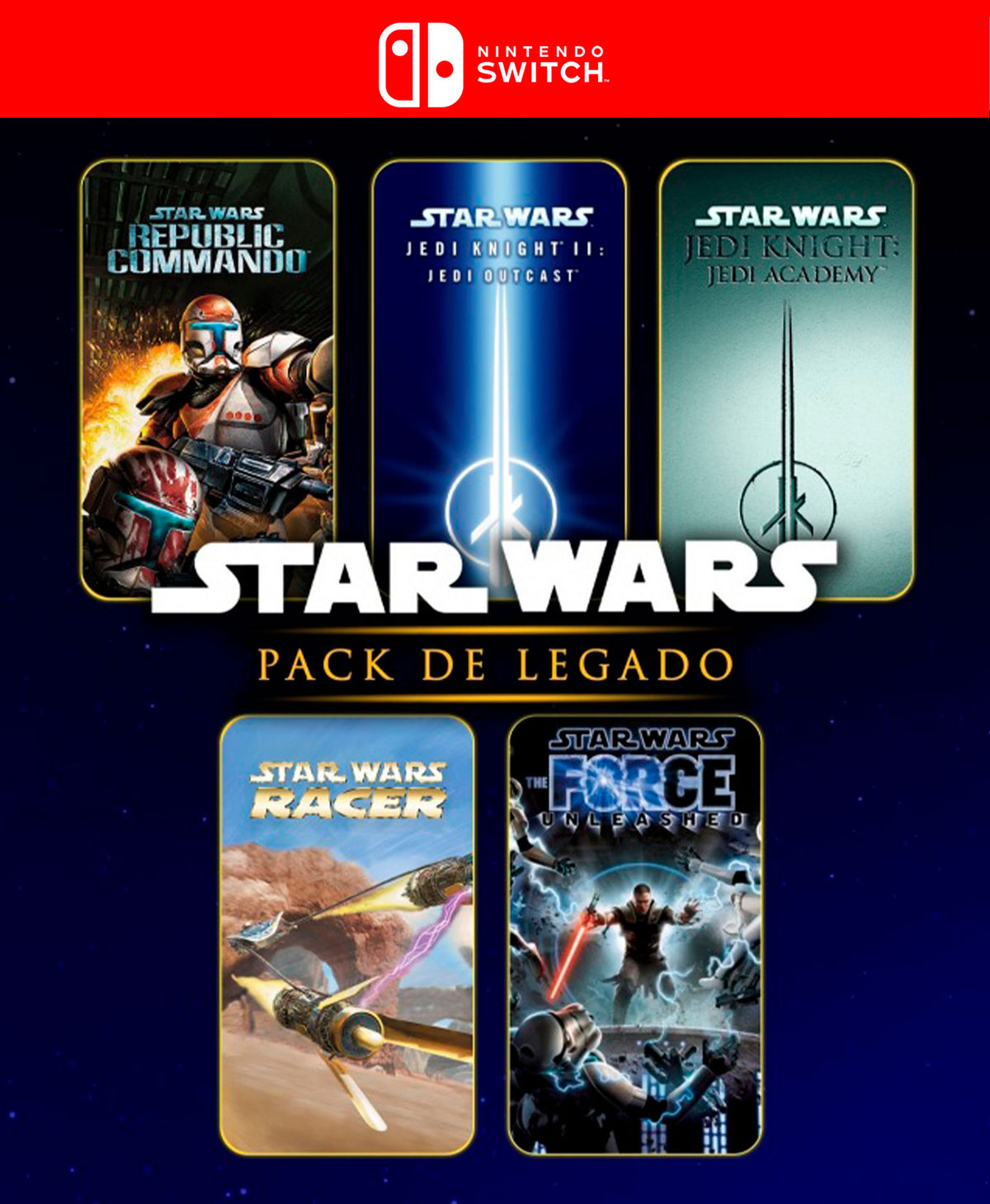 STAR WARS PACK LEGADO | Cuenta Nintendo Switch