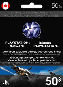 $50 CAD Store CANADA | Cuenta PlayStation