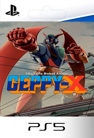 70s style Robot Anime Geppy X | Cuenta PlayStation