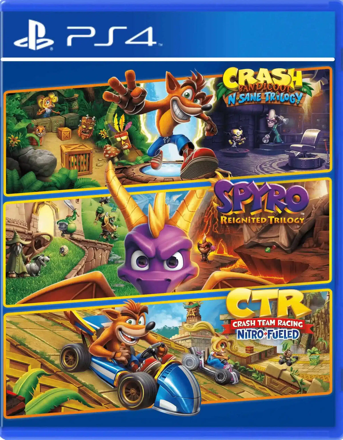 Lote Triple de Crash + Spyro | Cuenta PlayStation