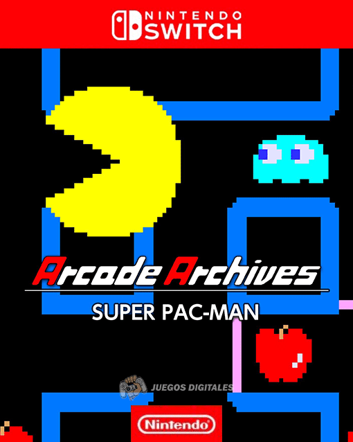 ARCADE ARCHIVES SUPER PAC MAN | Cuenta Nintendo Switch