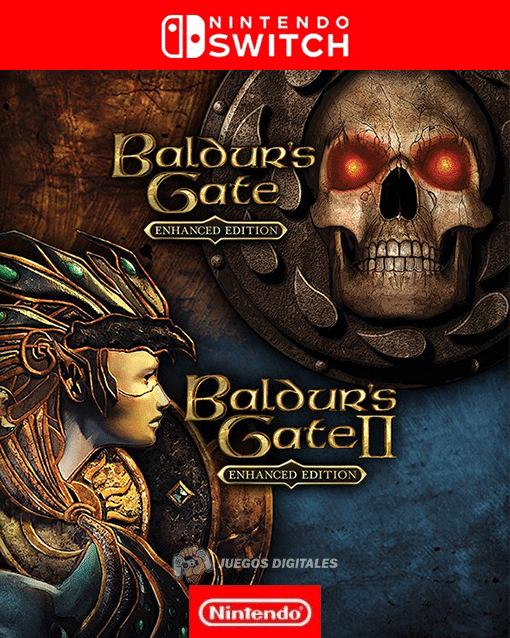 BALDURS GATE + BALDURS GATE II | Cuenta Nintendo Switch