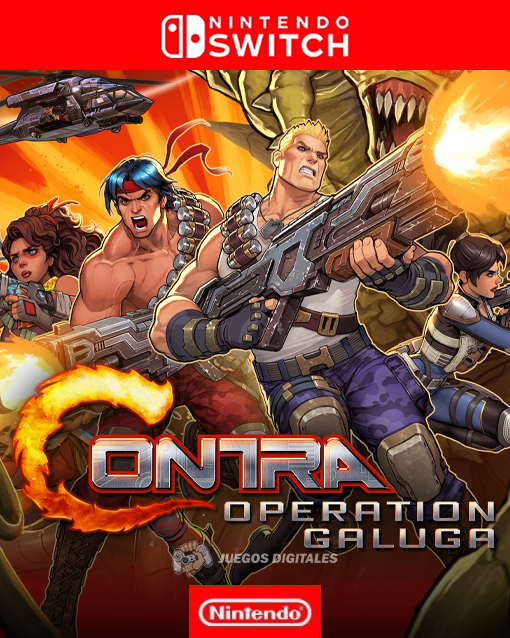 CONTRA: OPERATION GALUGA | Cuenta Nintendo Switch
