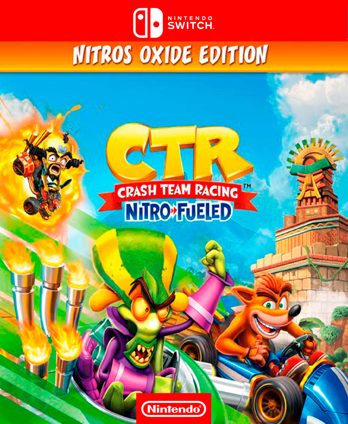 CRASH TEAM RACING NITRO FUELED NITROS OXIDE EDITION | Cuenta Nintendo Switch