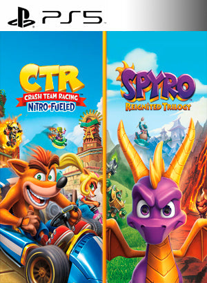 Crash Team Racing Nitro Fueled + Spyro Reignited Trilogy | Cuenta PlayStation
