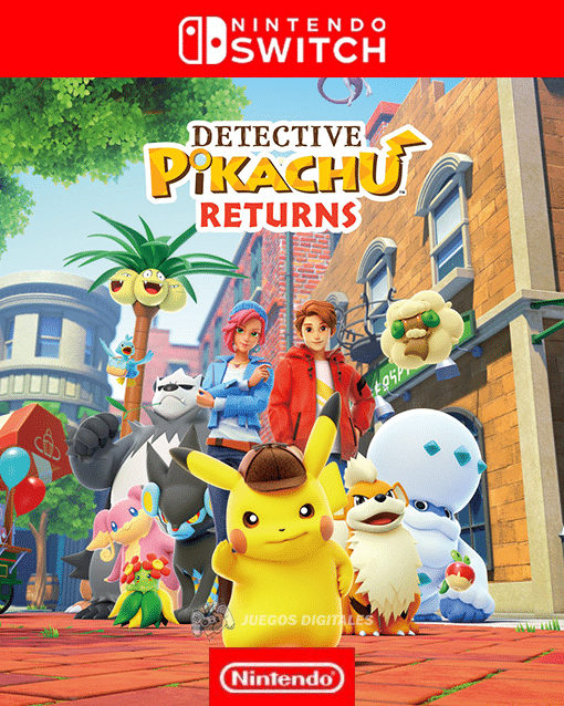 DETECTIVE PIKACHU RETURNS | Cuenta Nintendo Switch