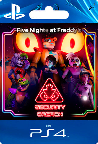 Five Nights at Freddys Security Breach | Cuenta PlayStation