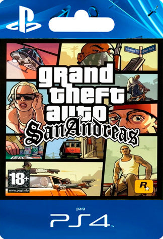 Grand Theft Auto San Andreas | Cuenta PlayStation