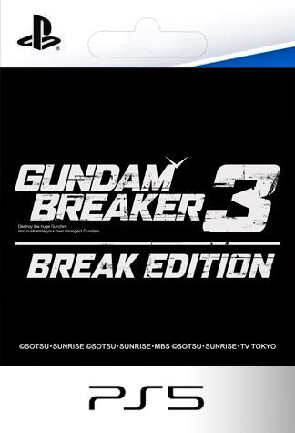 Gundam Breaker 3 BREAK EDITION | Cuenta PlayStation