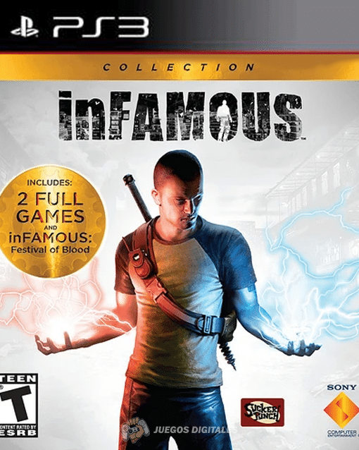 INFAMOUS COLECION I , II & FESTIVAL OF BLOOD