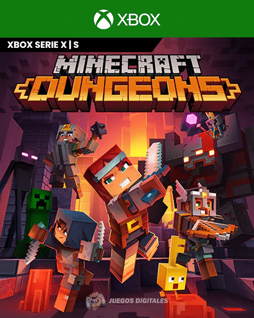 MINECRAFT DUNGEONS XBOX SERIE X | S | Cuenta Xbox