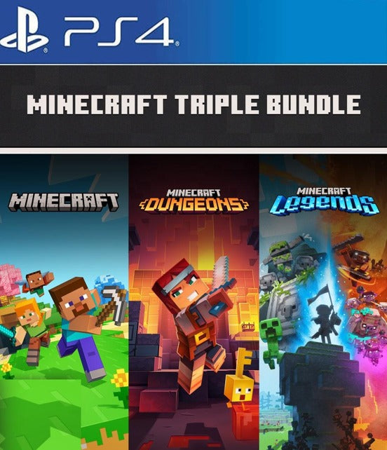 Minecraft Triple Bundle | Cuenta PlayStation