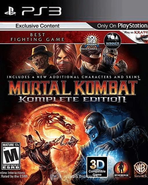 MORTAL KOMBAT KOMPLETE | Cuenta PlayStation