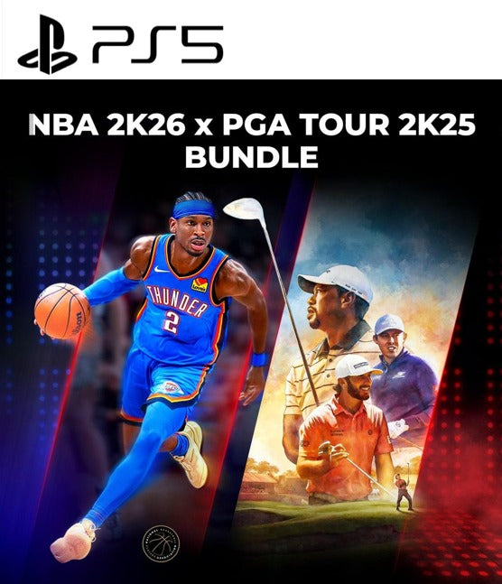 NBA 2K26 x PGA TOUR 2K25 Bundle | Cuenta PlayStation