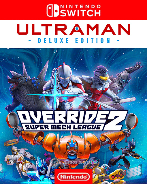 OVIRRIDE 2: SUPER MECH LEAGUE ULTRAMAN DELUXE | Cuenta Nintendo Switch