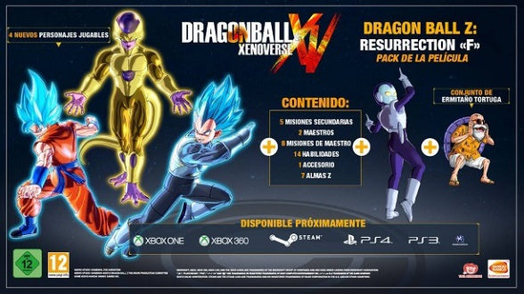 Dragon Ball Xenoverse DLC 3 RESURRECTION F