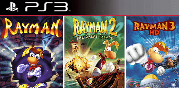 Rayman 1 | 2 | 3 | HD