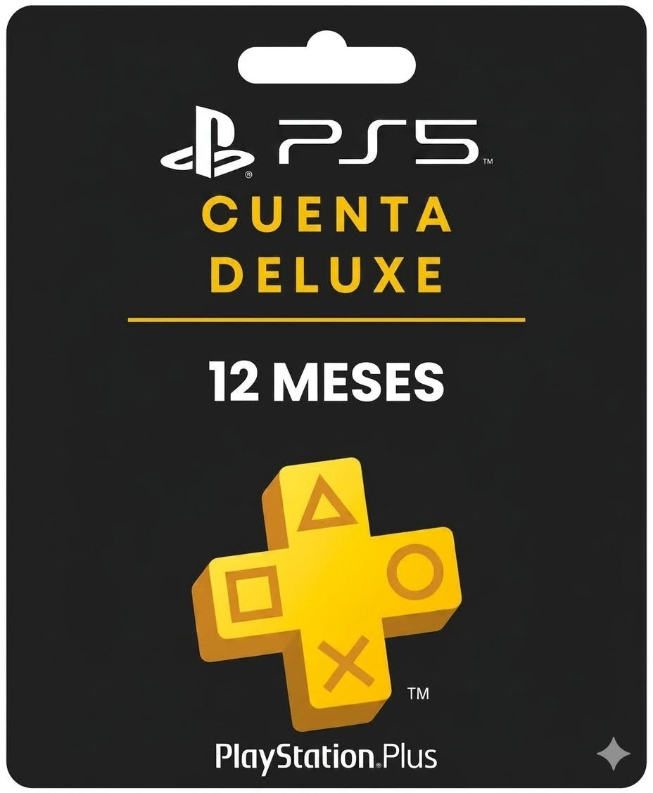 PSN PLUS DELUXE 12 MESES | Cuenta PlayStation