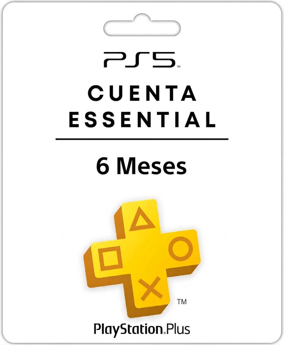 PSN PLUS ESSENTIAL 6 MESES | Cuenta PlayStation
