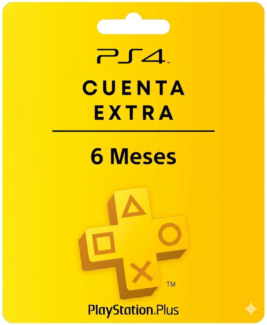 PSN PLUS EXTRA 6 MESES | Cuenta PlayStation