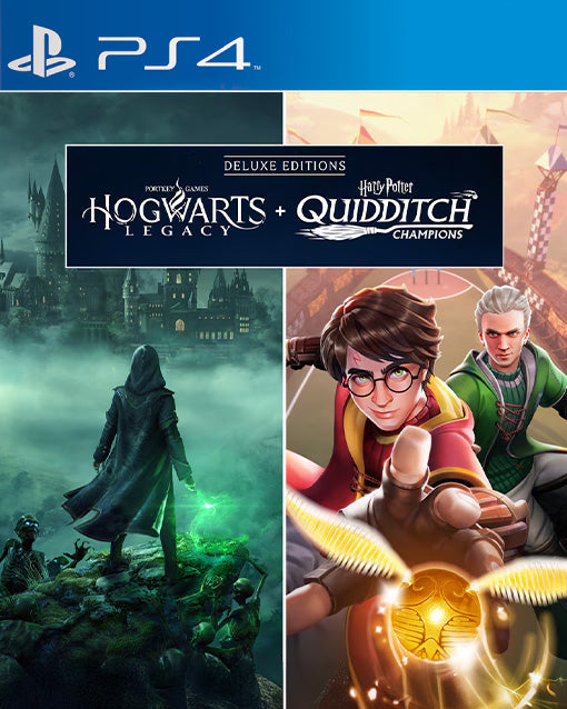 HOGWARTS LEGACY + HARRY POTTER: QUIDDITCH CHAMPIONS DELUXE EDITIONS BUNDLE | Cuenta PlayStation