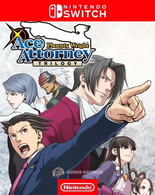 PHOENIX WRIGHT: ACE ATTRORNEY TRILOGY | Cuenta Nintendo Switch