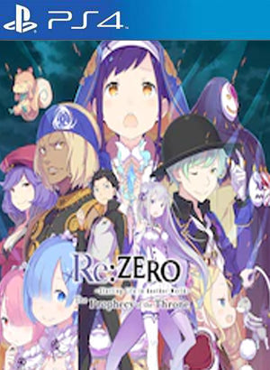 Re ZERO Starting Life in Another World The Prophecy of the Throne | Cuenta PlayStation