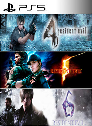 Resident Evil 4 + 5 + 6 | Cuenta PlayStation