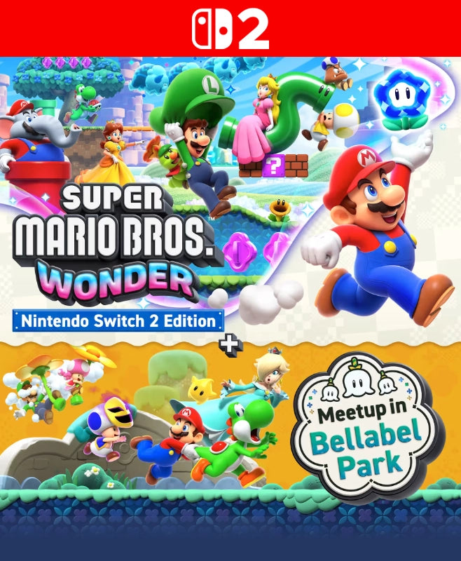 Super Mario Bros Wonder + Meetup in Bellabel Park | Cuenta Nintendo Switch