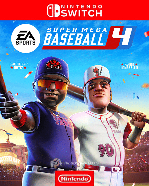 SUPER MEGA BASEBALL 4 | Cuenta Nintendo Switch