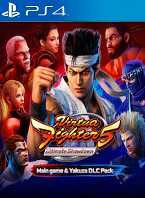 Virtua Fighter 5 Ultimate Showdown Main Game ＆ DLC Yakuza Pack | Cuenta PlayStation