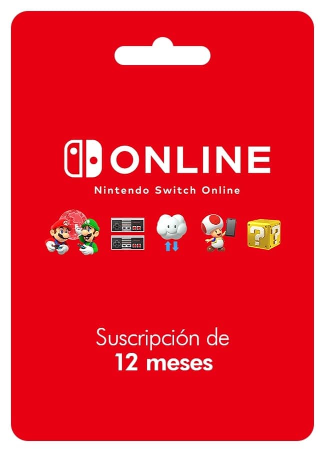 NINTENDO MEMBRESIA 12 MESES CODIGO | Nintendo Switch