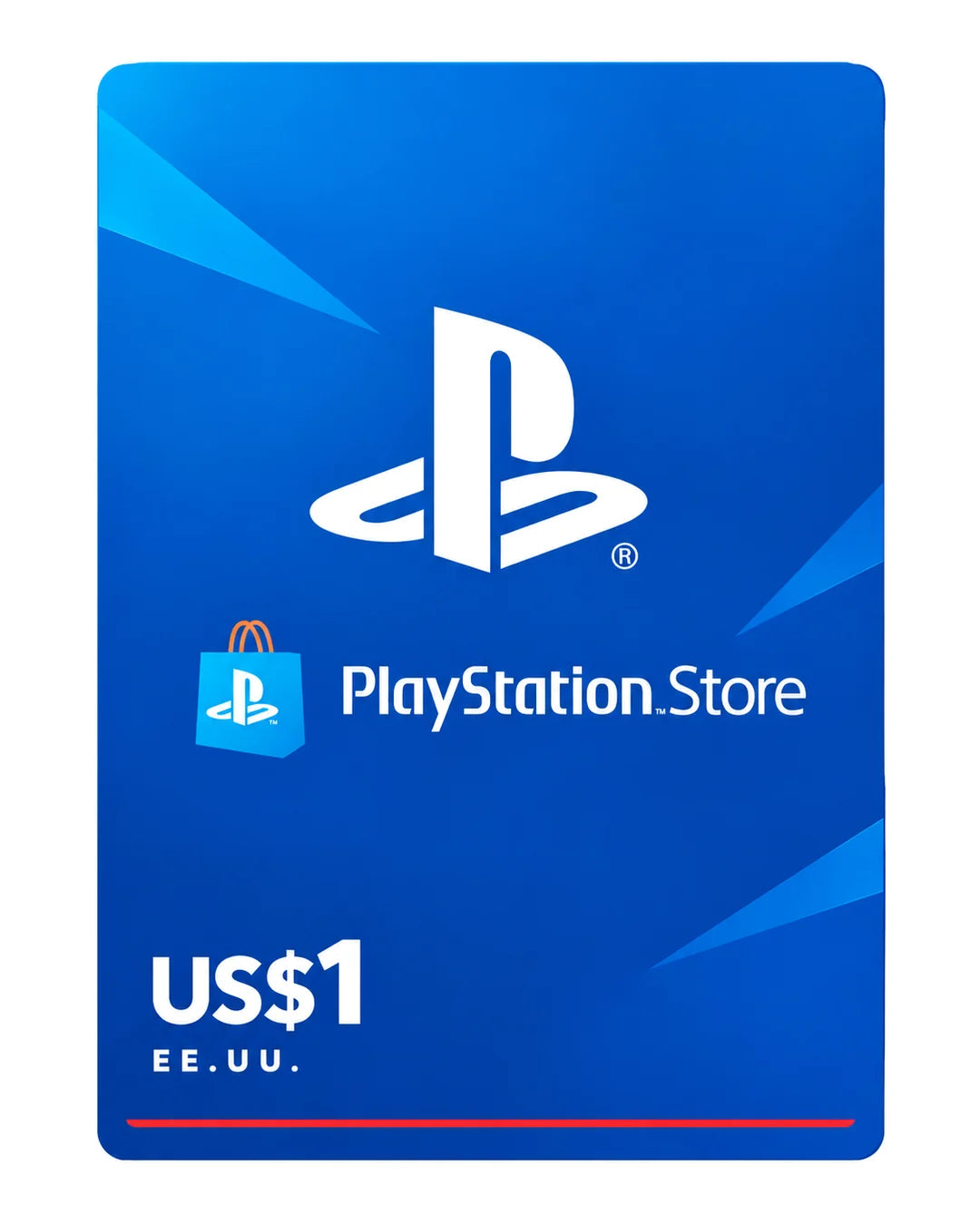 Gift card PlayStation Store US$1 (EE.UU.), código digital en Virtual Games