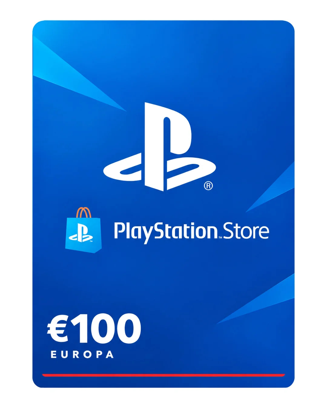 Gift card PlayStation Store €100 (Europa), código digital en Virtual Games