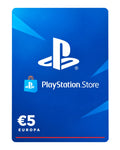 Gift card PlayStation Store €5 (Europa), código digital en Virtual Games