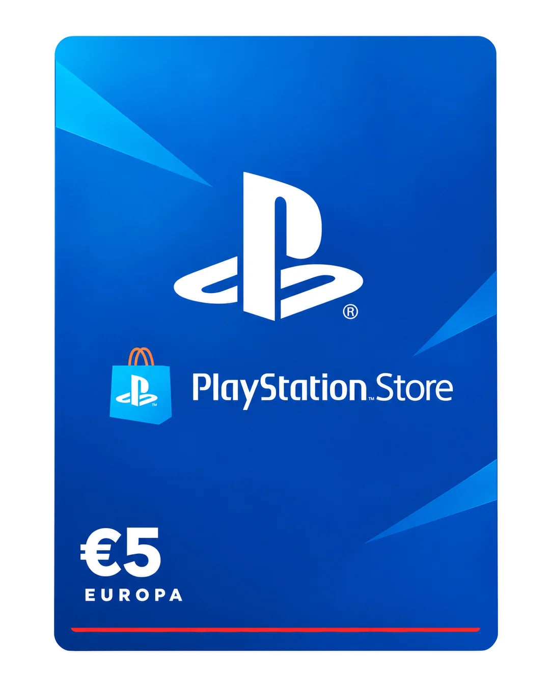 Gift card PlayStation Store €5 (Europa), código digital en Virtual Games