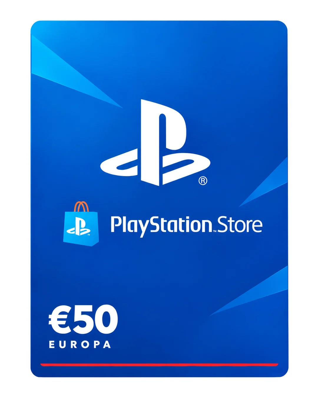 Gift card PlayStation Store €50 (Europa), código digital en Virtual Games